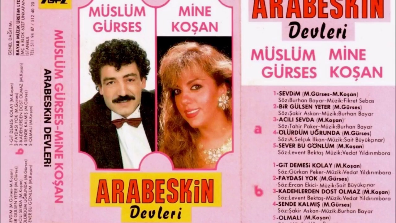 Müslüm Gürses - Sende Kalmış   (Remastered)