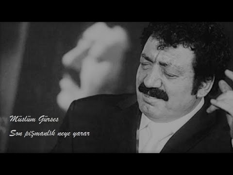 Müslüm Gürses, son pişmanlık neye yarar, herşeyin bedeli var.