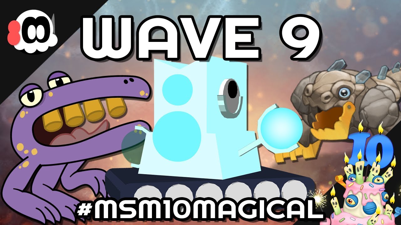 #MSM10MagicalPLUS Individuals WAVE 9 - T-Rox Shimmah and Wubblite on Faerie Island (ANIMATED)