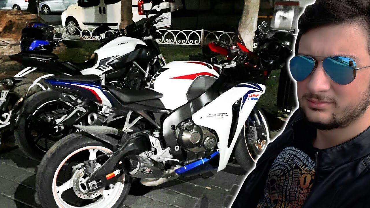 MT07 vs CBR1000RR - GECE GAZLAMASI