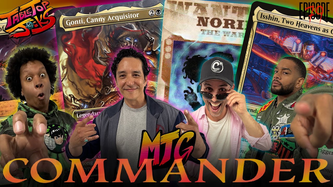 MTG Commander | Neriv vs Gonti vs Norin vs Isshin  | TTJ ep 79