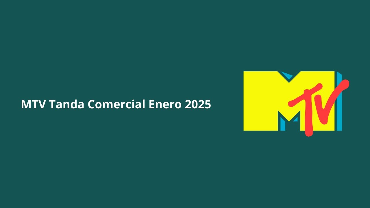 MTV Latinoamérica Feed Panregional Tanda Comercial 1 Enero 2025