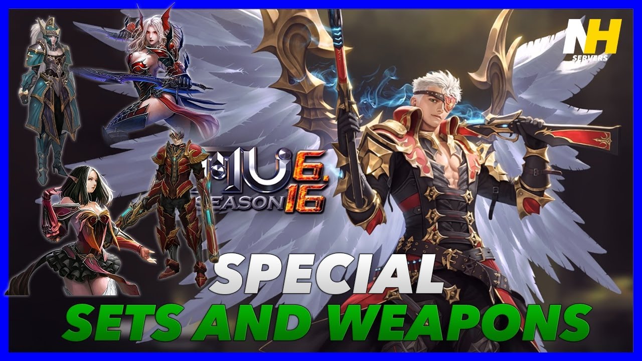 Mu Online | Season 6.16 Special Sets and Weapons Grow Lancer, Rune Wizard, Slayer, Gun Crasher