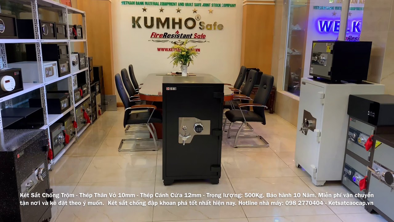 mua ket sat chong chay WELKO Fire Resistant Safes tai bac lieu