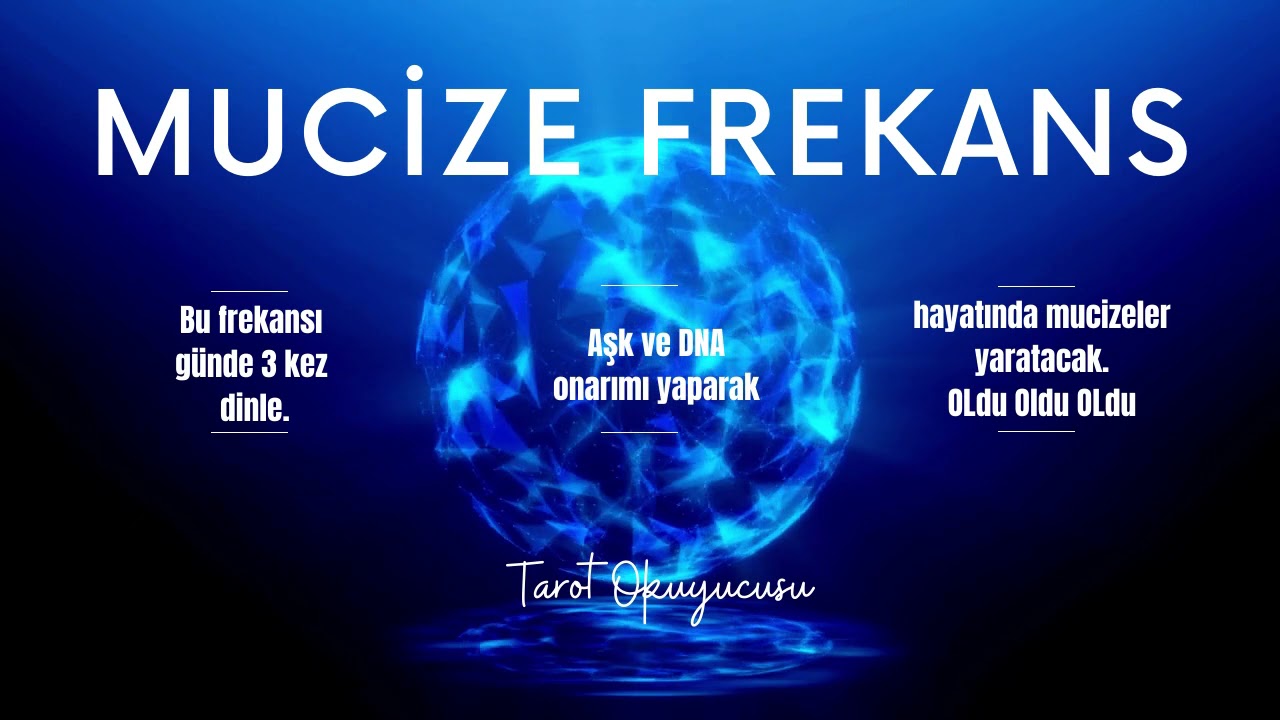 Mucize Frekans 💎 Bu Frekansı Günde 3 Kez Dinle 💎 Mucizeler OLdu OLdu OLdu 💎