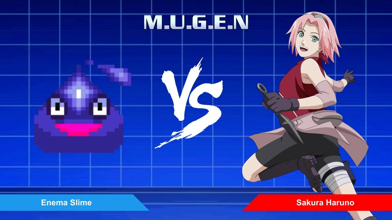 M.U.G.E.N - Enema Slime vs. Sakura Haruno (HD)