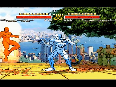 Mugen : Marvel : Human Torch Vs Silver Surfer