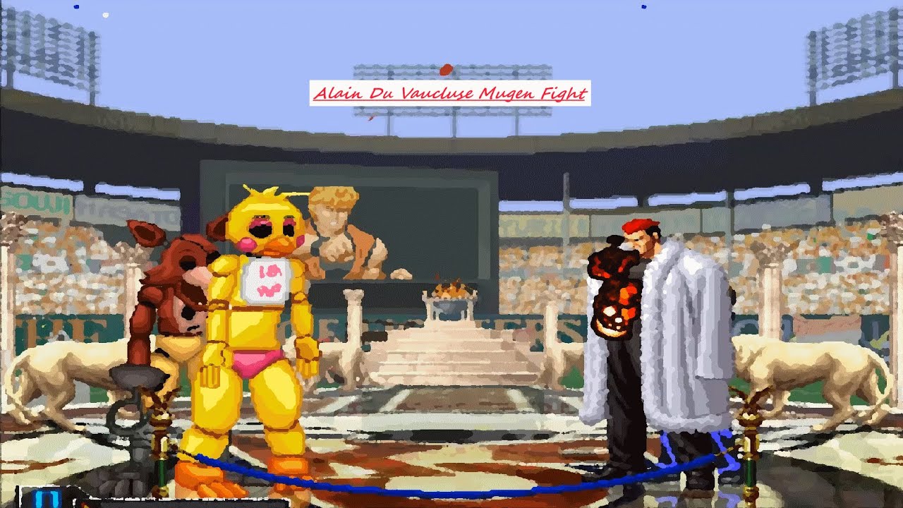 Mugen : Team FNAF Vs Team Youtuber (Request)