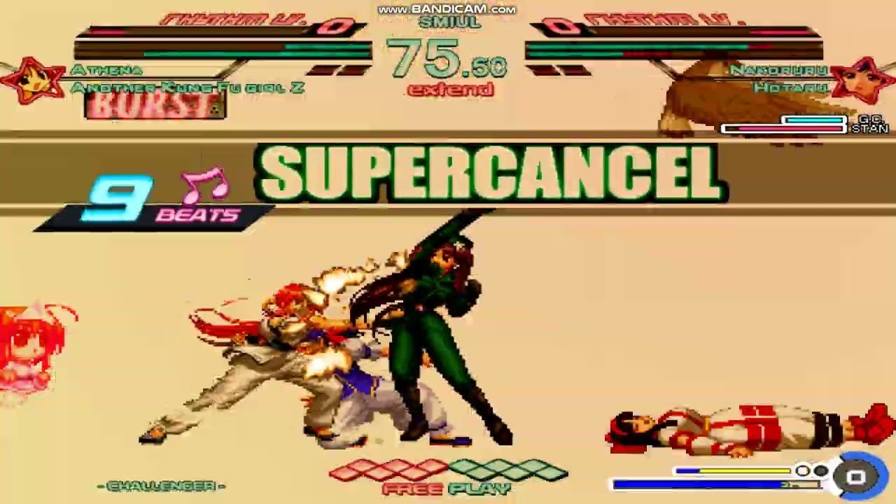 [MUGEN] Athena Heidern, Another Kung Fu Girl Z vs Nakoruru, Hotaru