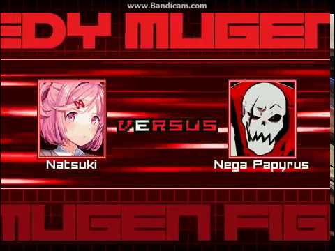 Mugen DDLC: Natsuki Preview Test