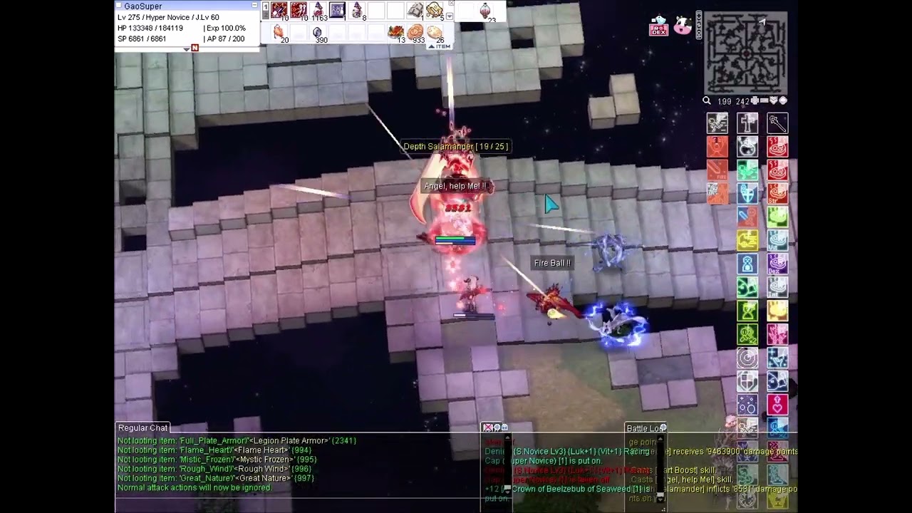 [MuhRO] Hp absorption memelee HN - Depth Abyss