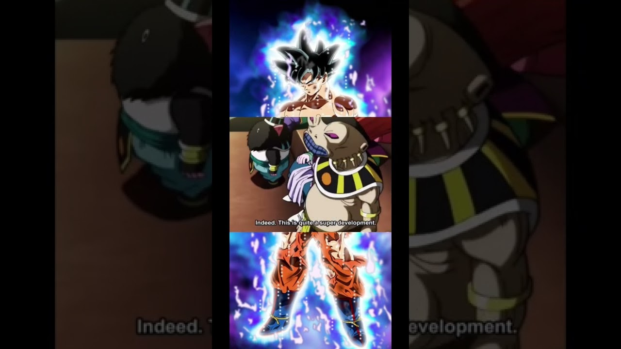 MUI Goku make all gods stand #db #dbz #dbs  #muigoku