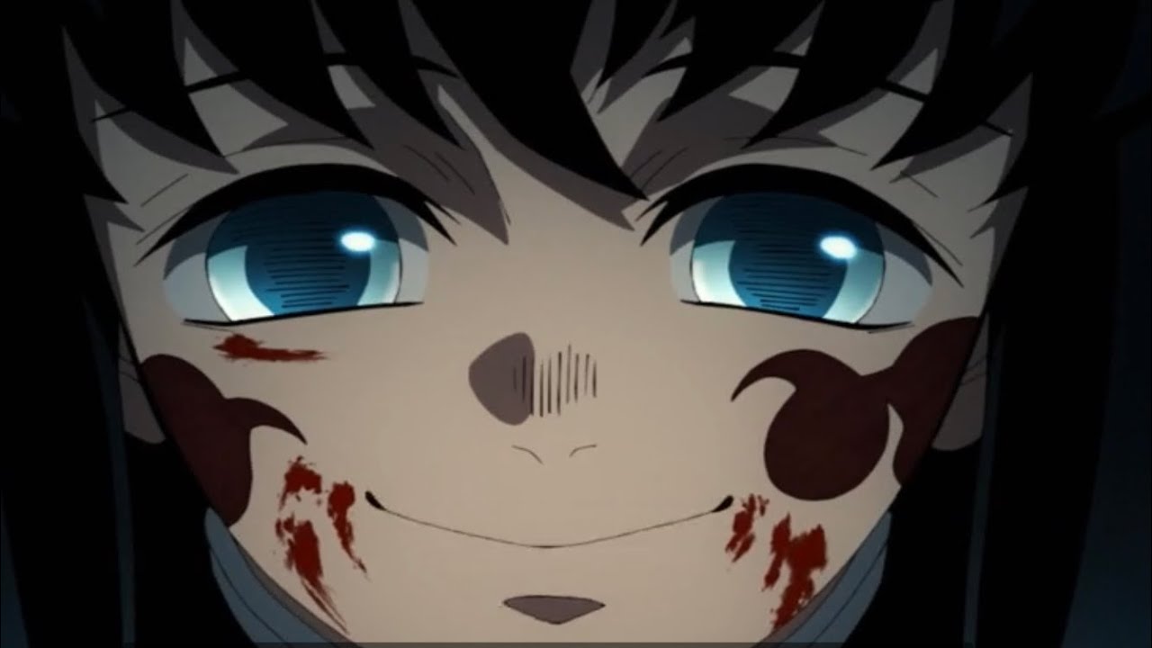 muichiro does creepy smile