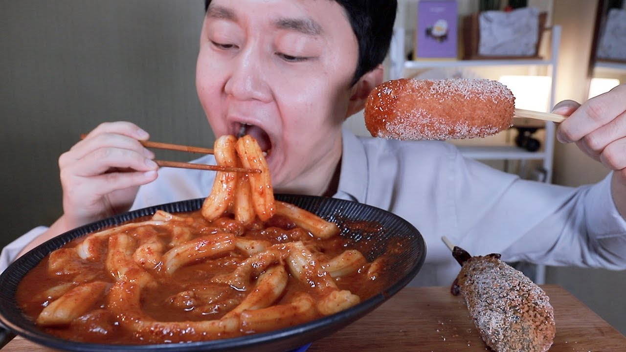～MUKBANG～BunMoZa Tteokbokki Eating Sounds