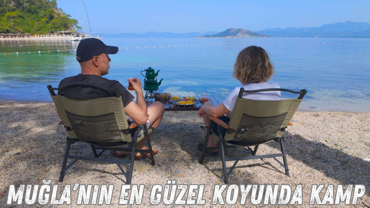 MUĞLA'NIN EN GÜZEL KOYUNDA KAMP YAPTIK | KAMP VİDEOLARI