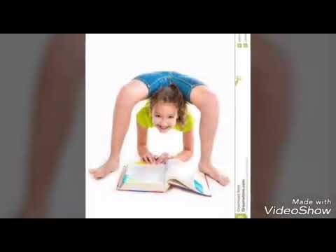 Mulheres e meninas mais elasticas do mundo