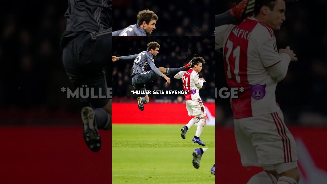 Muller getting revenge for Goretzka 😈🥶