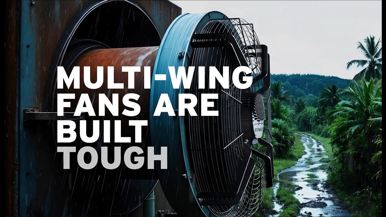 Multi-Wing™ axial fans for HVAC/R
