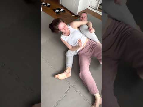 Mum the wrestling dummy
