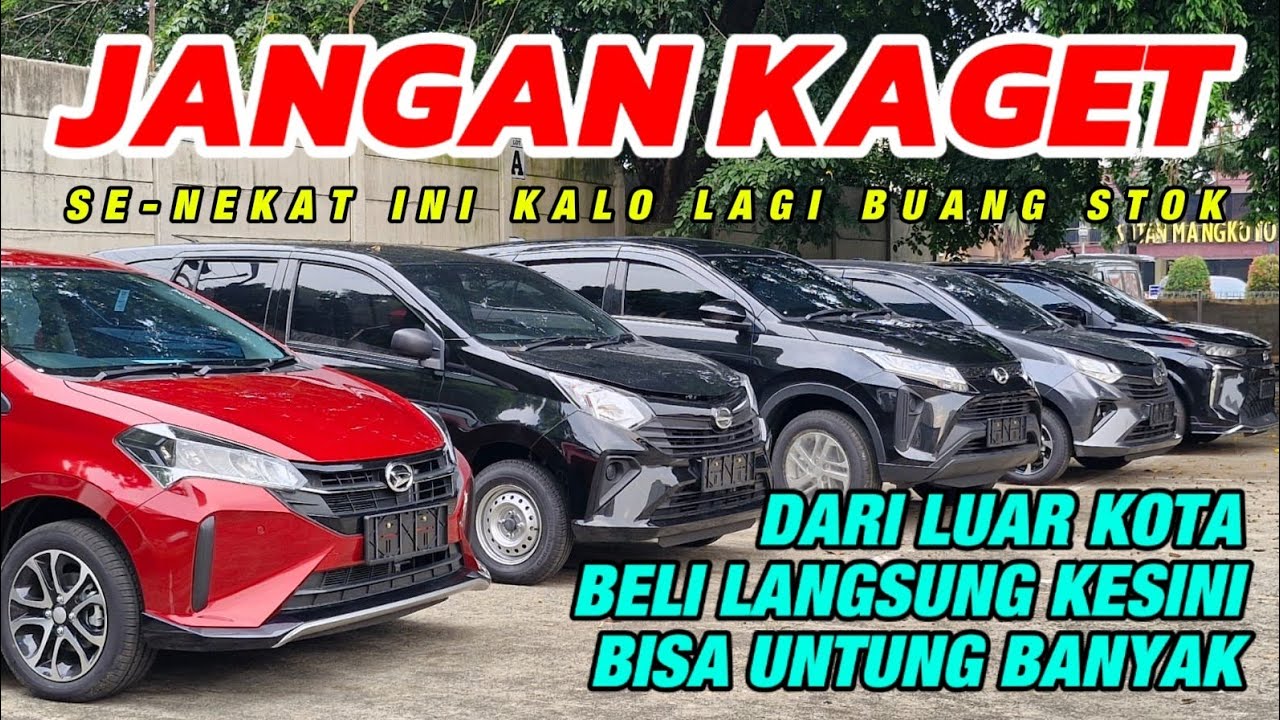 Murah Parah!! Gudangnya Astra Daihatsu Lagi Banting Harga Habisin Stok