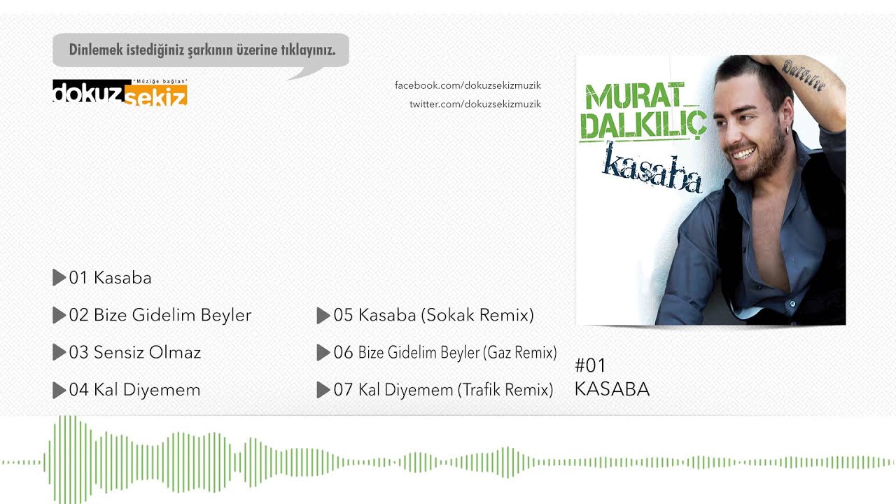 Murat Dalkılıç - Kasaba (Official Audio)