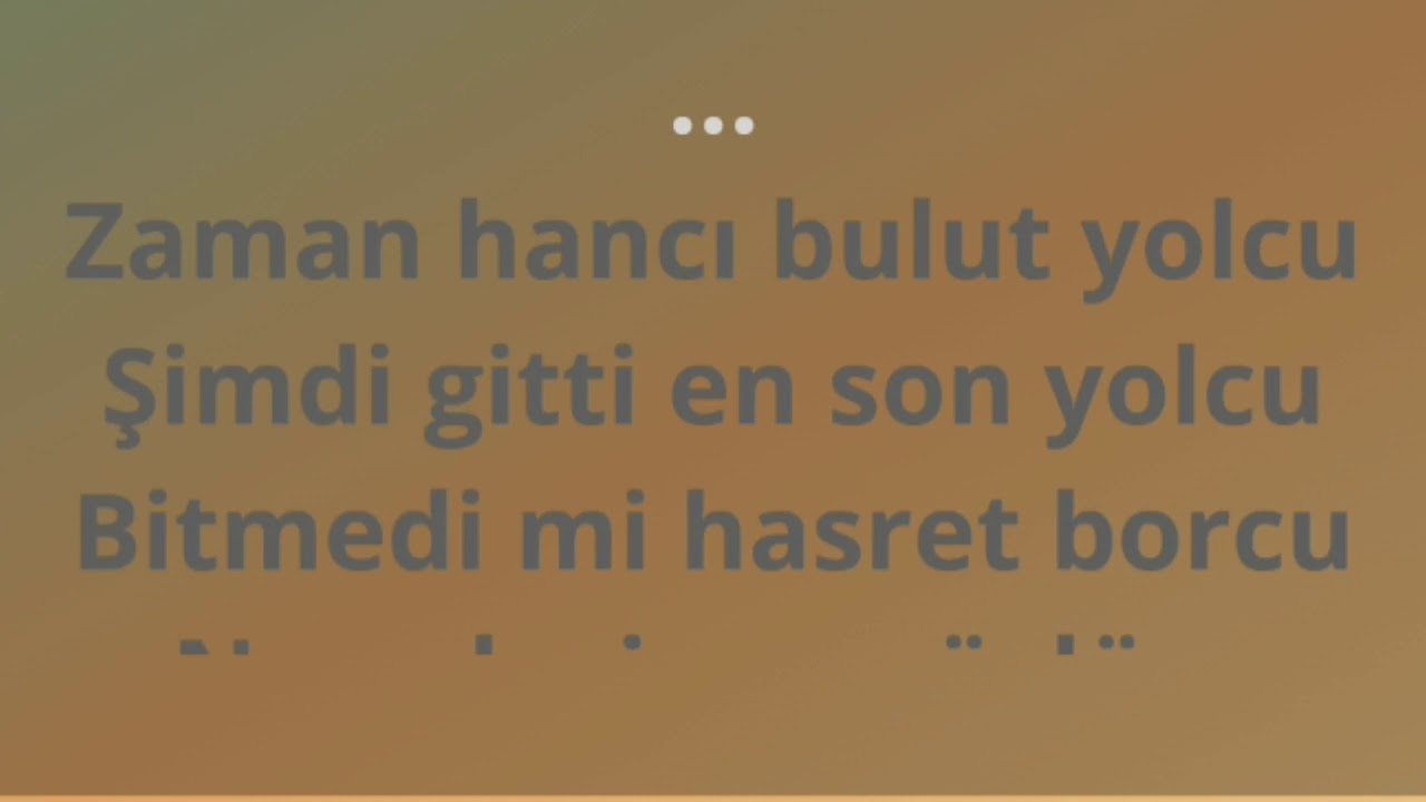 Murat Göğebakan - Ay yüzlüm (karaoke - sözleri)