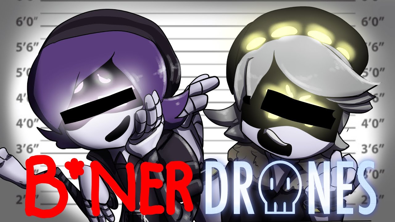 Murder Drones voice actors cursing but its the actual characters (an animation)