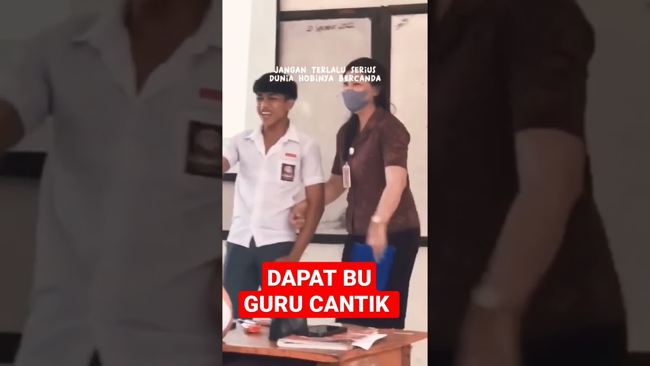 MURID DAPAT BU GURU CANTIK