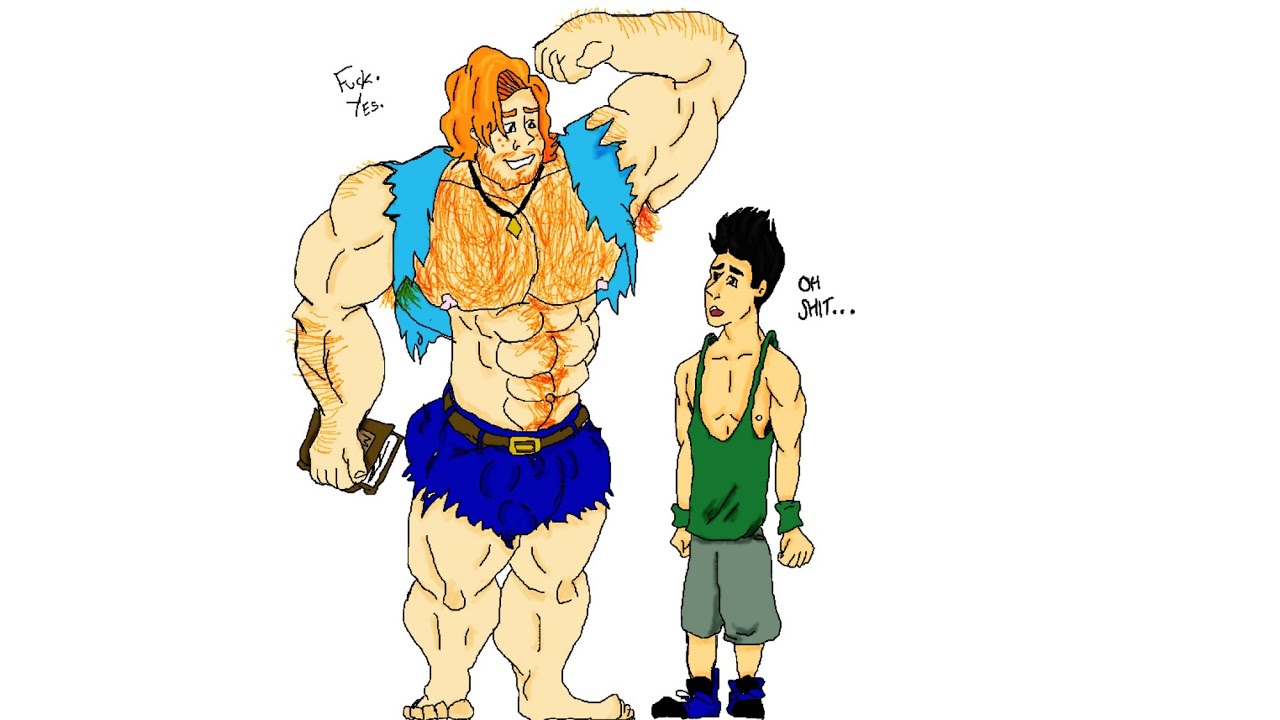 Muscle theft comic: Mystic chanting