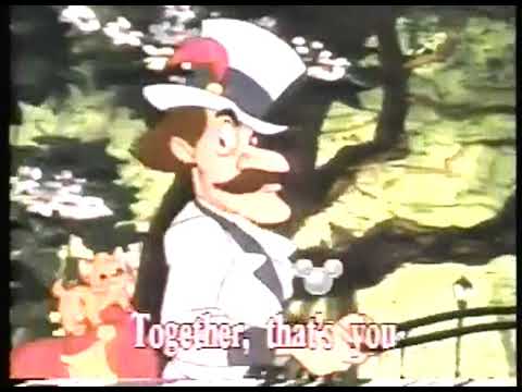 Music - 1989 - Disney Sing Along Song - Good Company - From Oliver & Company - With Ludwig Von Drake