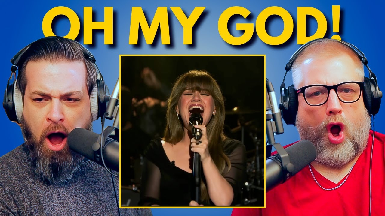 Musicians React to Kelly Clarkson's INSANE Celine Dion Cover