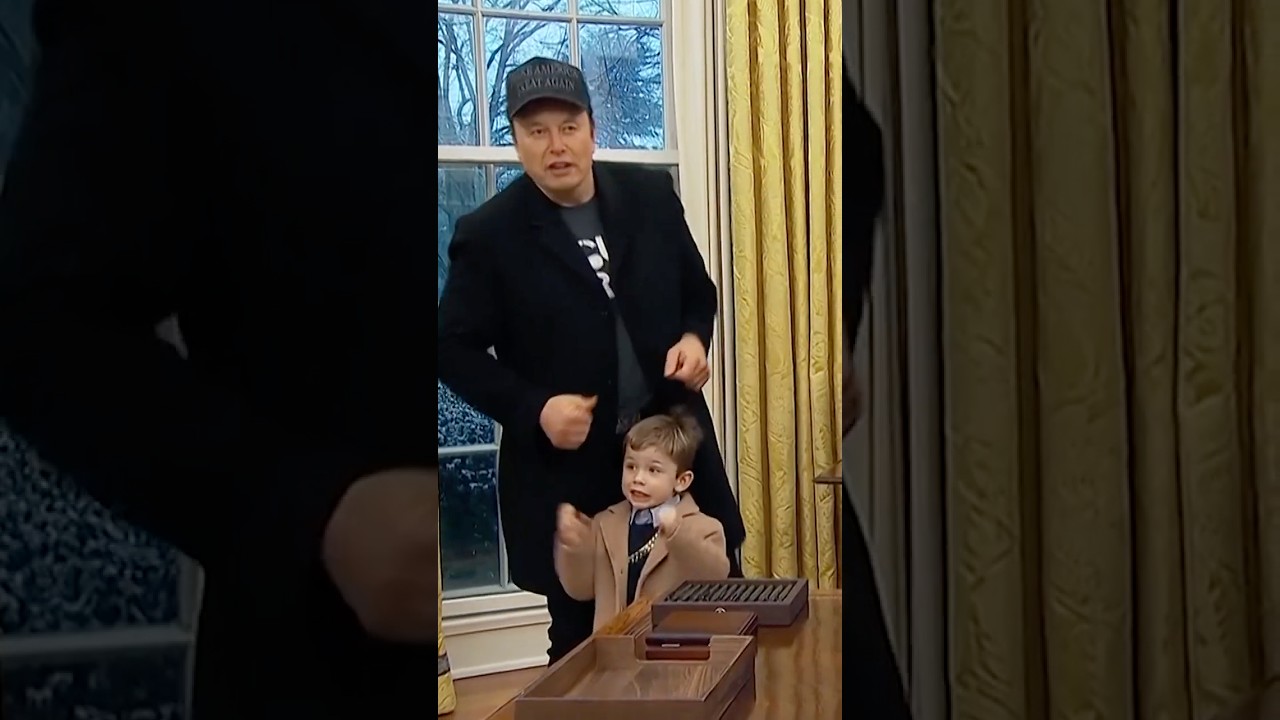 Musk Brings Son X Æ A-Xii to Oval Office Meeting With Trump