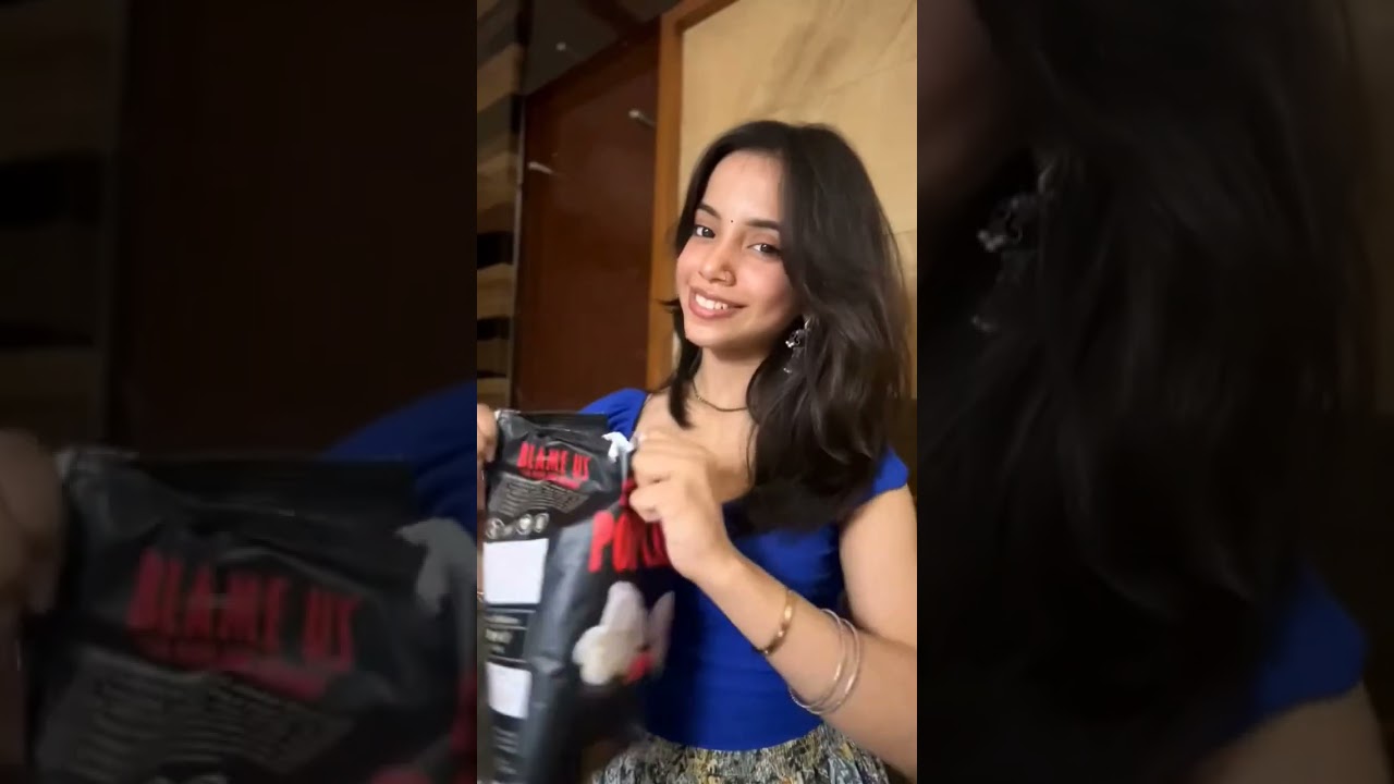Muskan Karia #muskan #girl #reels #relatable #recommended #snackreview #spicy #popcorn