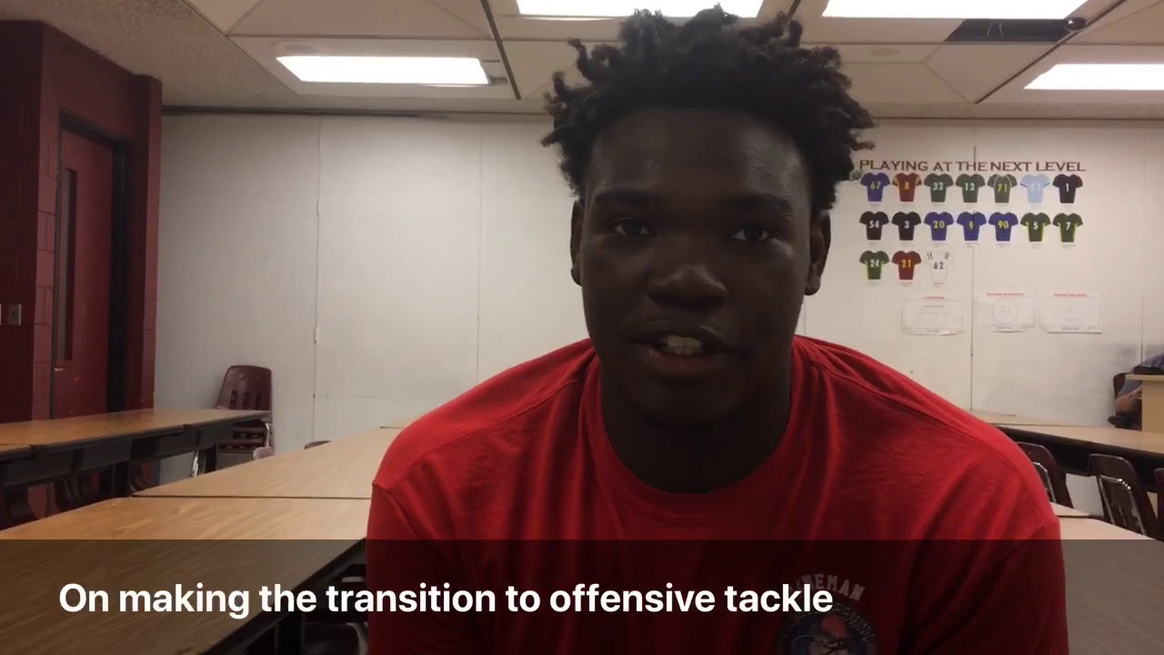Muskegon 3-star prospect Billie Roberts making transition to offensive tackle
