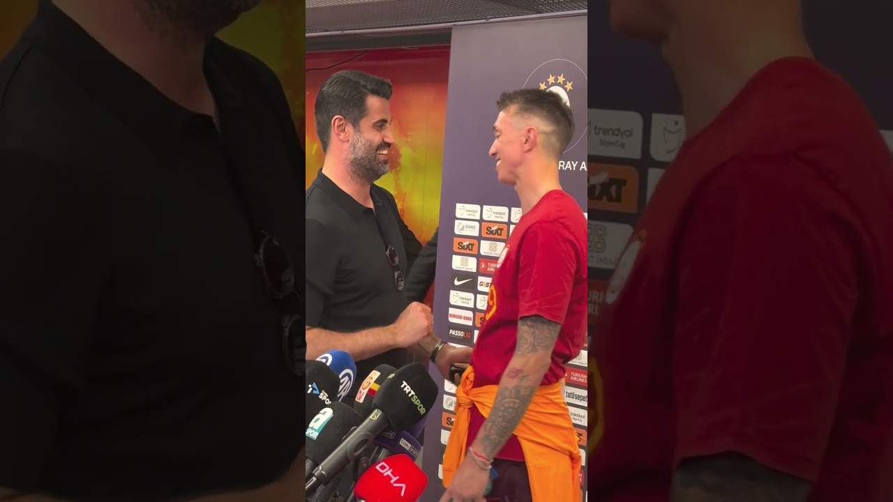 Muslera, Volkan Demirel'i görünce: 