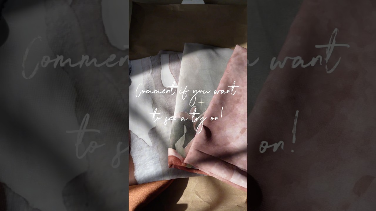 Must Have Printed Hijab Haul 😍 | Black Owned Hijab Brand ✨ #hijabstyle #hijabi