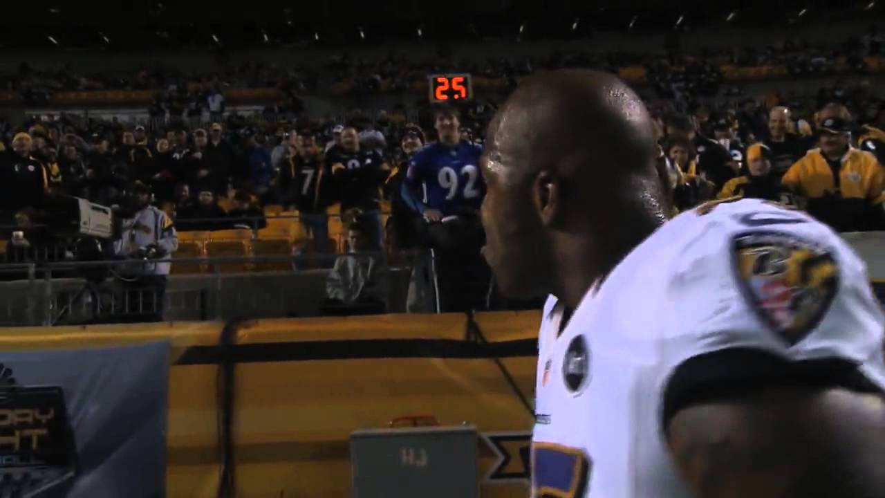 Must See Suggs Exchange With Steelers Fans