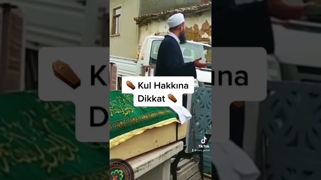 Mustafa amca hakkını helal ediyor musun ? Cizre görsel - imam helallik istiyor