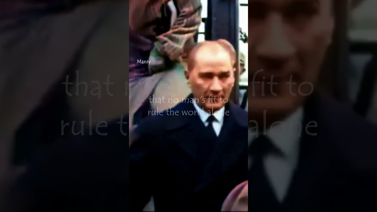 Mustafa Kemal Atatürk Edit - Happy Nation #atatürk #shorts #short #shortsvideo #shortsviral