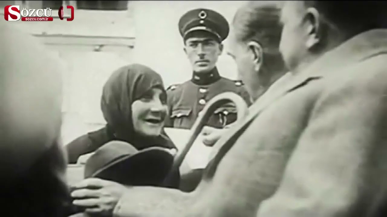Mustafa Kemal Atatürk I siyah beyaz görüntüler