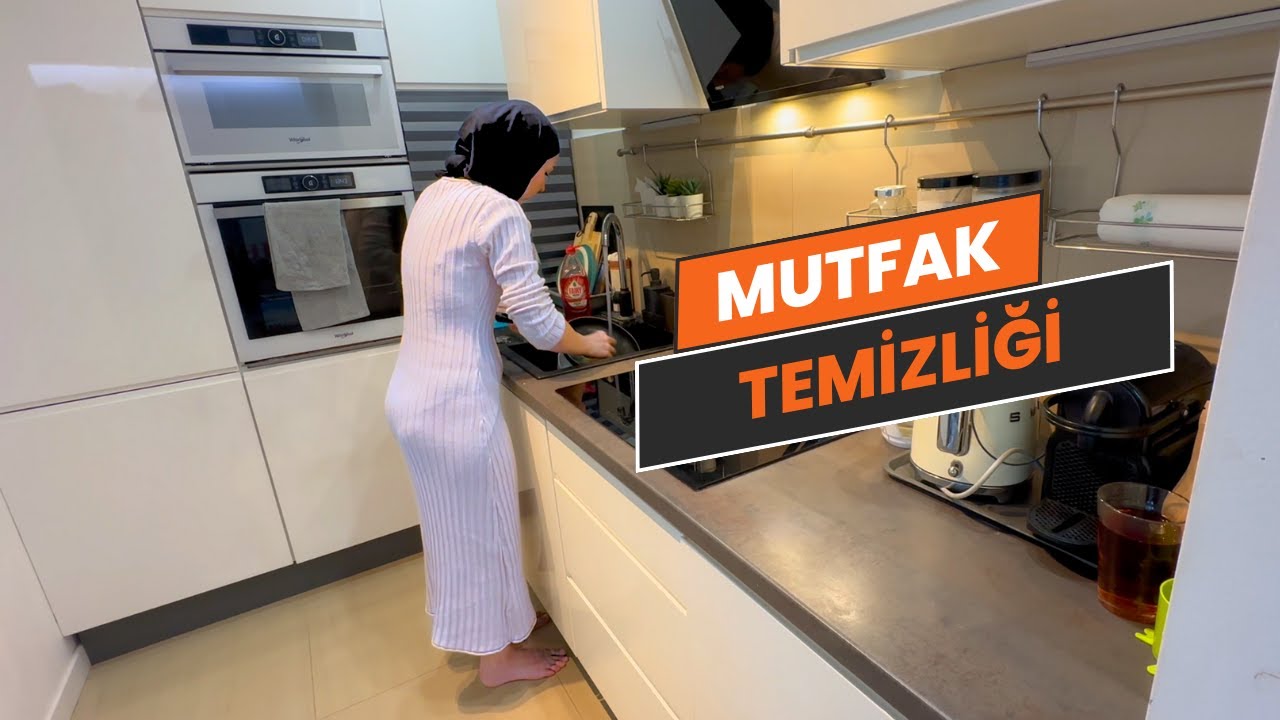 MUTFAK İŞLERİ - İLK TEMİZLİK VLOG!