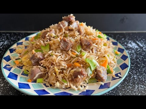 Mutton Fried Rice Restaurant Style Recipe | रेस्टोरेंट जैसा मटन फ्राइड राइस | Eid ul Adha Special