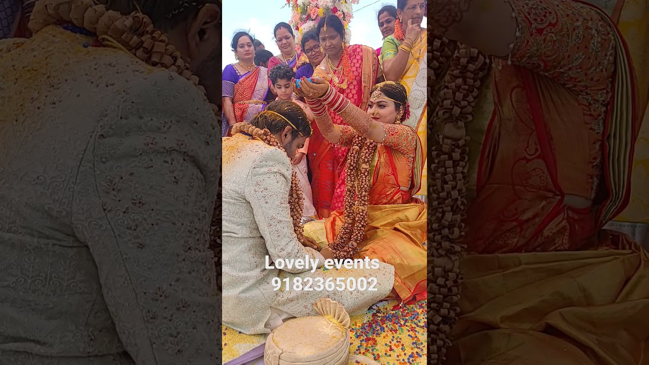 mutyala talambralu || on wedding || new couples ❤ || Latest One || Lovely events cell 9182365002 ||