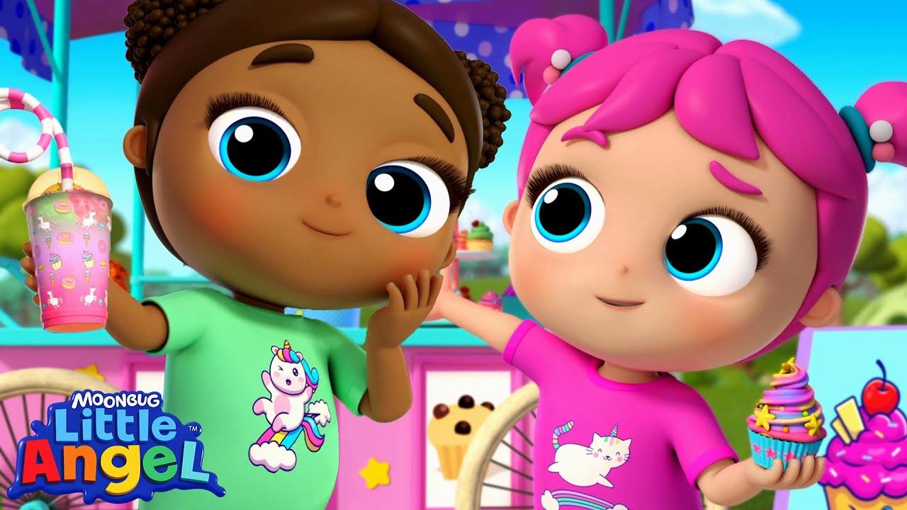 My Bestie Girls  + The Best Jill's Songs🩰 | Little Angel Kids Songs & Nursery Rhymes