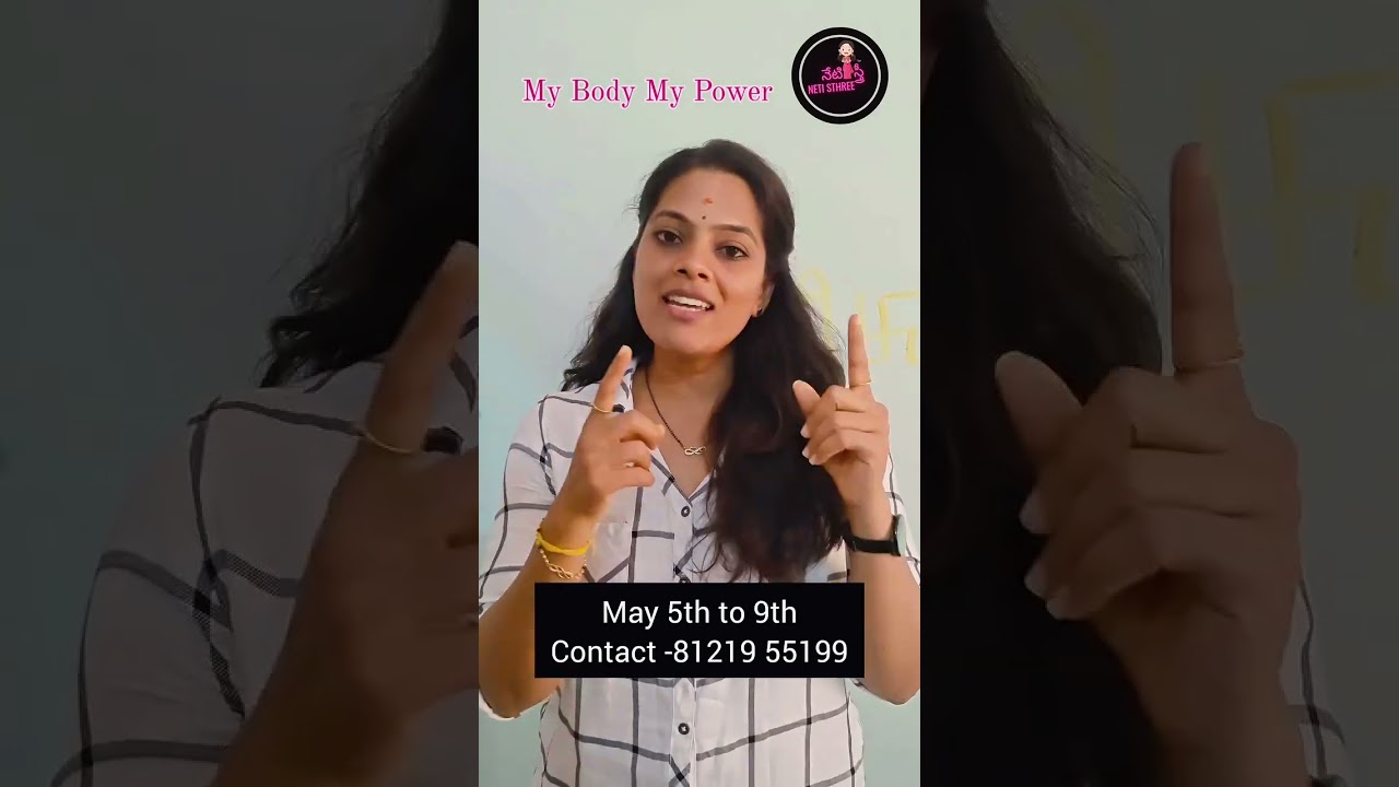 MY BODY MY POWER #girls #pcod #workshop #netisthree #devireddy