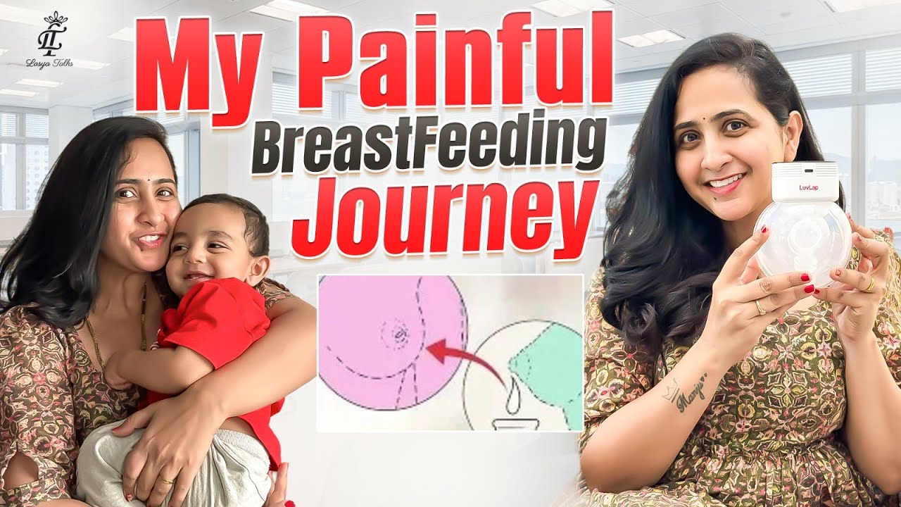 My Breast Feeding Journey || MotherHood || @LasyaTalks