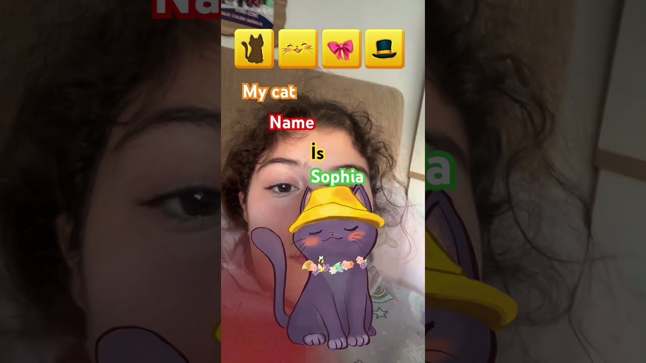 My cat name is sophia