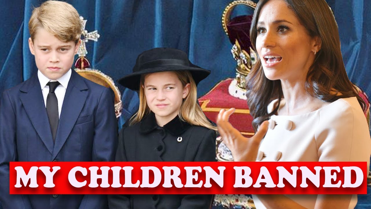 MY CHILDREN BANNED! Sussexes CRIED OUT LOUD As George & Charlot Attend Coronation For Royal Training