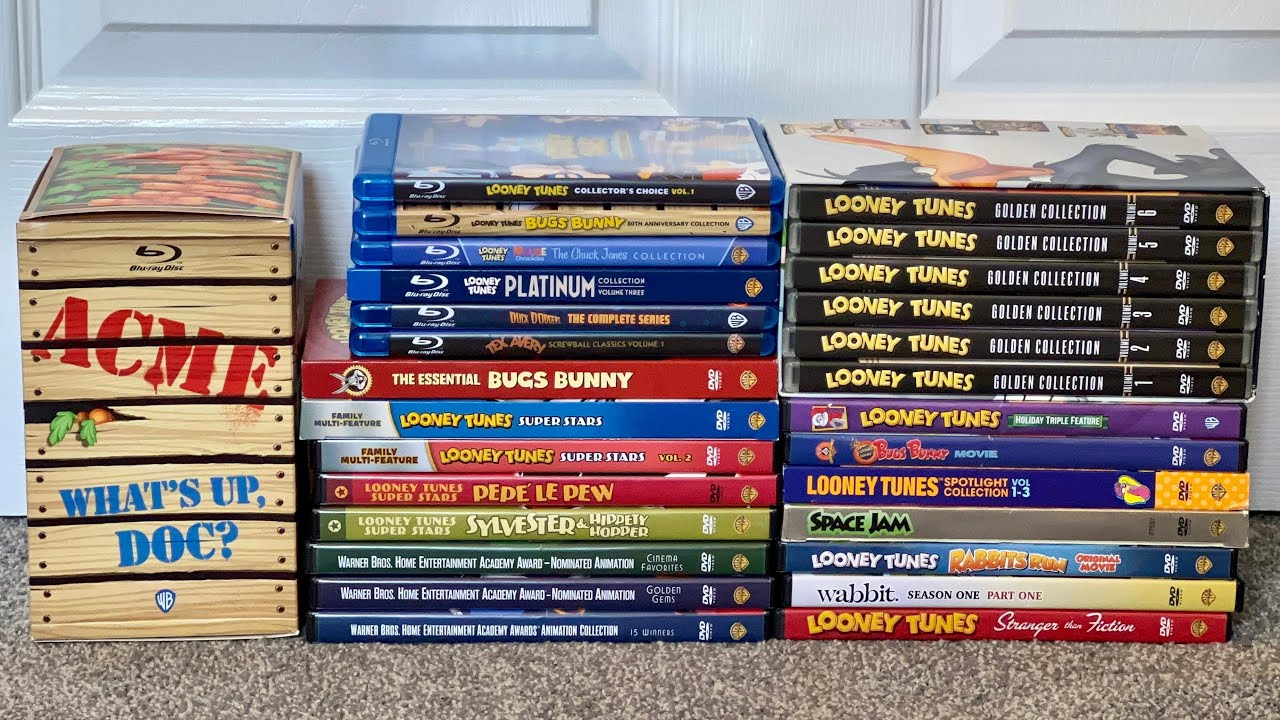 My Complete Looney Tunes DVD and Blu-ray Collection