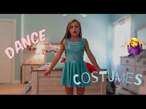 My Dance Costumes 2018 👯‍♀️|| Angelina Drake